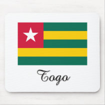 Togo Flag Design mousepads