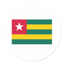 Togo FLAG International stickers