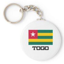 Togo Flag Keychain