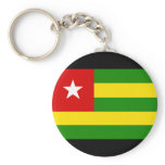 Togo Flag Keychain