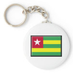 Togo Flag Keychain