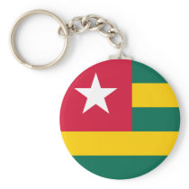 Togo Flag Keychain
