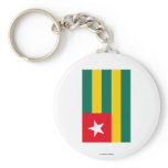 Togo Flag Key Chains