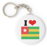 Togo Flag Key Chains
