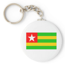 Togo Flag Key Chain