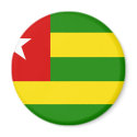 Togo Flag magnets