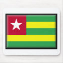 Togo Flag mousepads