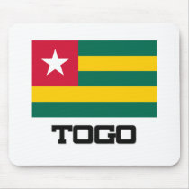 Togo Flag mousepads