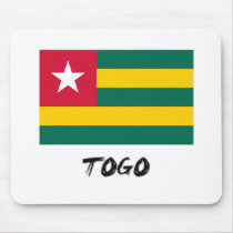 Togo Flag mousepads