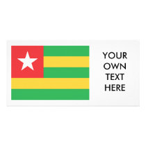 Togo Flag photo cards