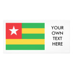 Togo Flag Photo Card Template