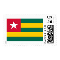 Togo Flag postage