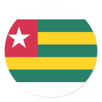 Togo Flag Products stickers