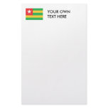 Togo Flag Customized Stationery
