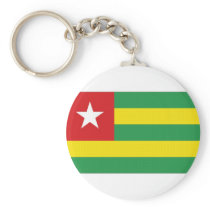 Togo National Flag Keychains