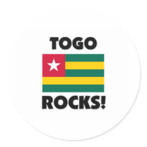 Togo Rocks stickers