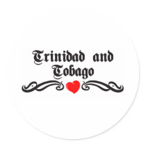 Togo Tattoo Style Round Sticker