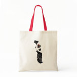Togo Trendy Peace Sign with Togolese map Tote Bags