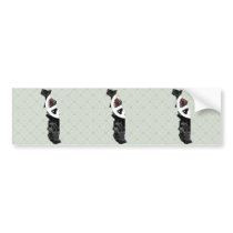 Togo Trendy Peace Sign with Togolese map Bumper Stickers