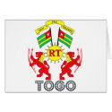Togolese Emblem cards