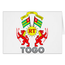 Togolese Emblem cards
