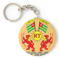 Togolese Emblem Keychains