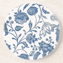 Toile Blue Coaster coasters