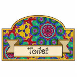 "Toilet" - Decorative Sign photo sculptures