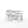 Toilet Humor Birthday Card
