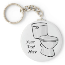 Toilet Keychain