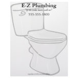 Toilet Letterhead