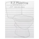 Toilet Letterhead