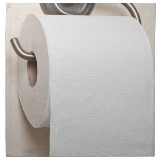 Toilet paper napkin Zazzle