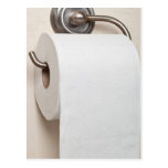 Toilet paper postcard