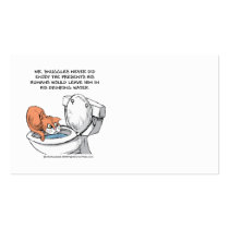 Toilet Presents Business Cards