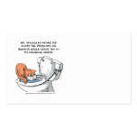 Toilet Presents Business Cards