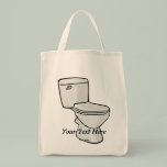 Toilet Tote Bag