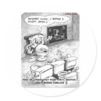 Toilet Training Funny Gifts & Collectibles stickers