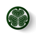 Tokugawa clan mon (crest) buttons by pageandturner Tokugawa clan mon (crest) buttons