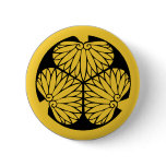 Tokugawa shoguns mon (crest) buttons