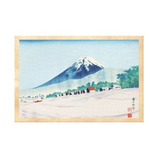 Tokuriki Tomikichiro 36 Views Of Fuji art japan Gallery Wrap Canvas