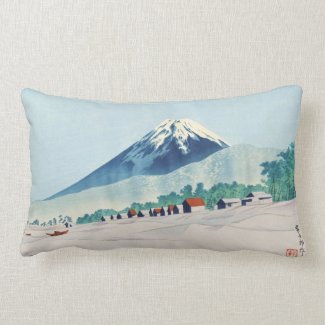 Tokuriki Tomikichiro 36 Views Of Fuji art japan Throw Pillows