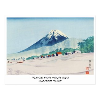 Tokuriki Tomikichiro 36 Views Of Fuji art japan Postcards
