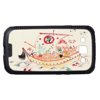 Tokuriki Tomikichiro Treasure Ship watercolor art Galaxy SIII Cases