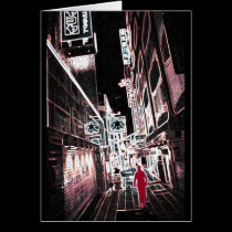 Tokyo alley cards