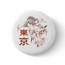 Tokyo Art buttons by Shirtuosity Tokyo Art buttons
