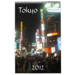 tokyo calendar 2012