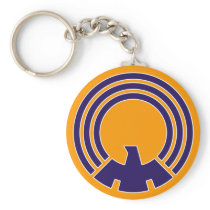 tokyo city flags keychain