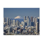 Tokyo, Shinjuku District Skyline, Mount Fuji, Postcards