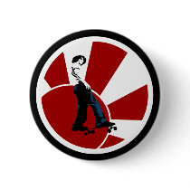 Tokyo Skate Button